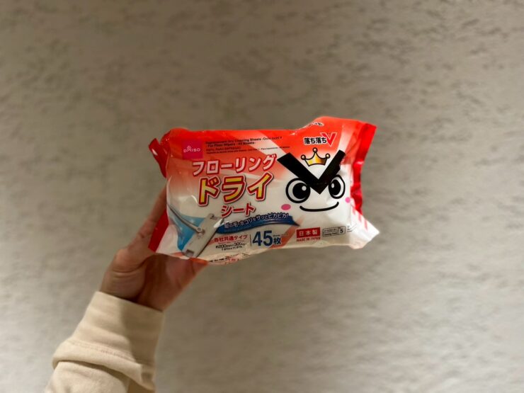 ダイソー フローリングドライシート